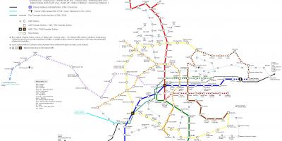 Taipei raudtee kaart