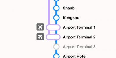 Taipei mrt kaart taoyuan lennujaam